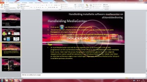 Handleiding installatie software mediacenter en afstandbediening Screen (3)